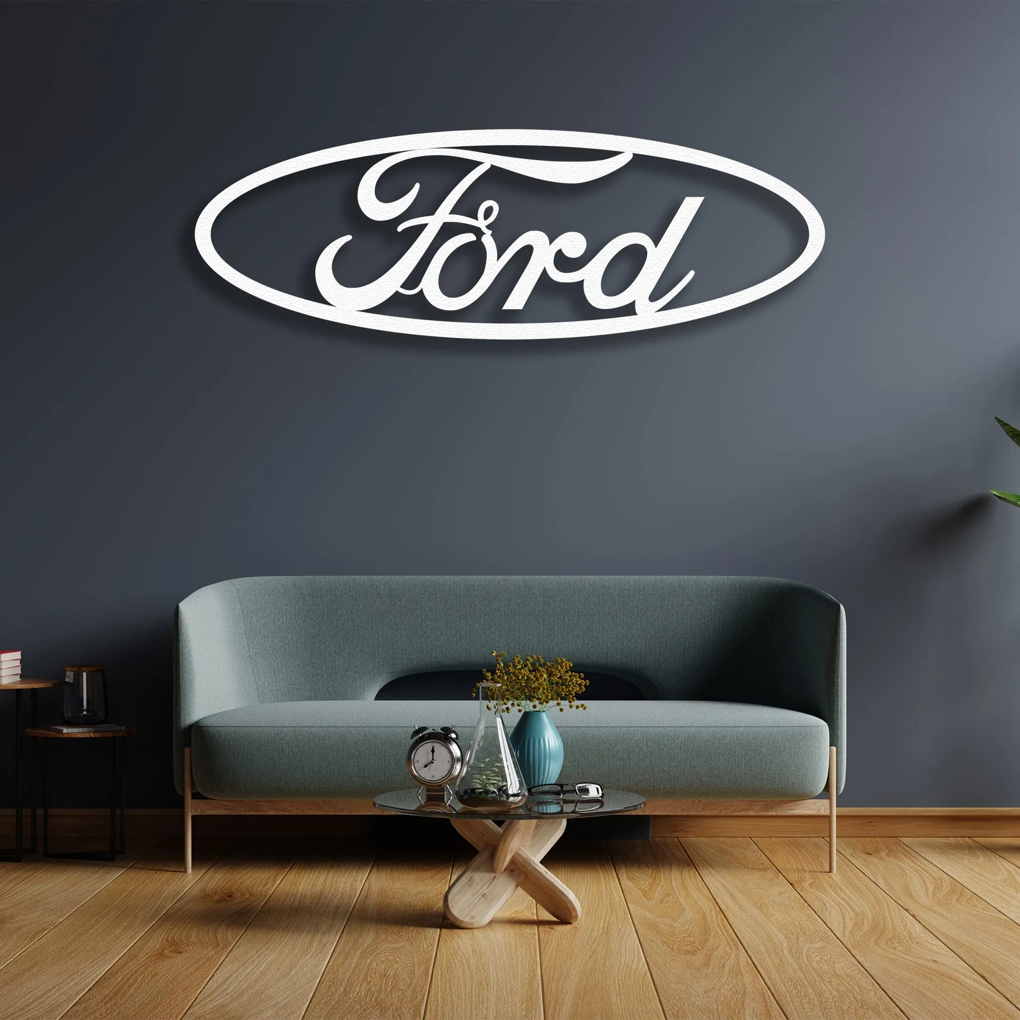 Metal FORD Sign Wall Art