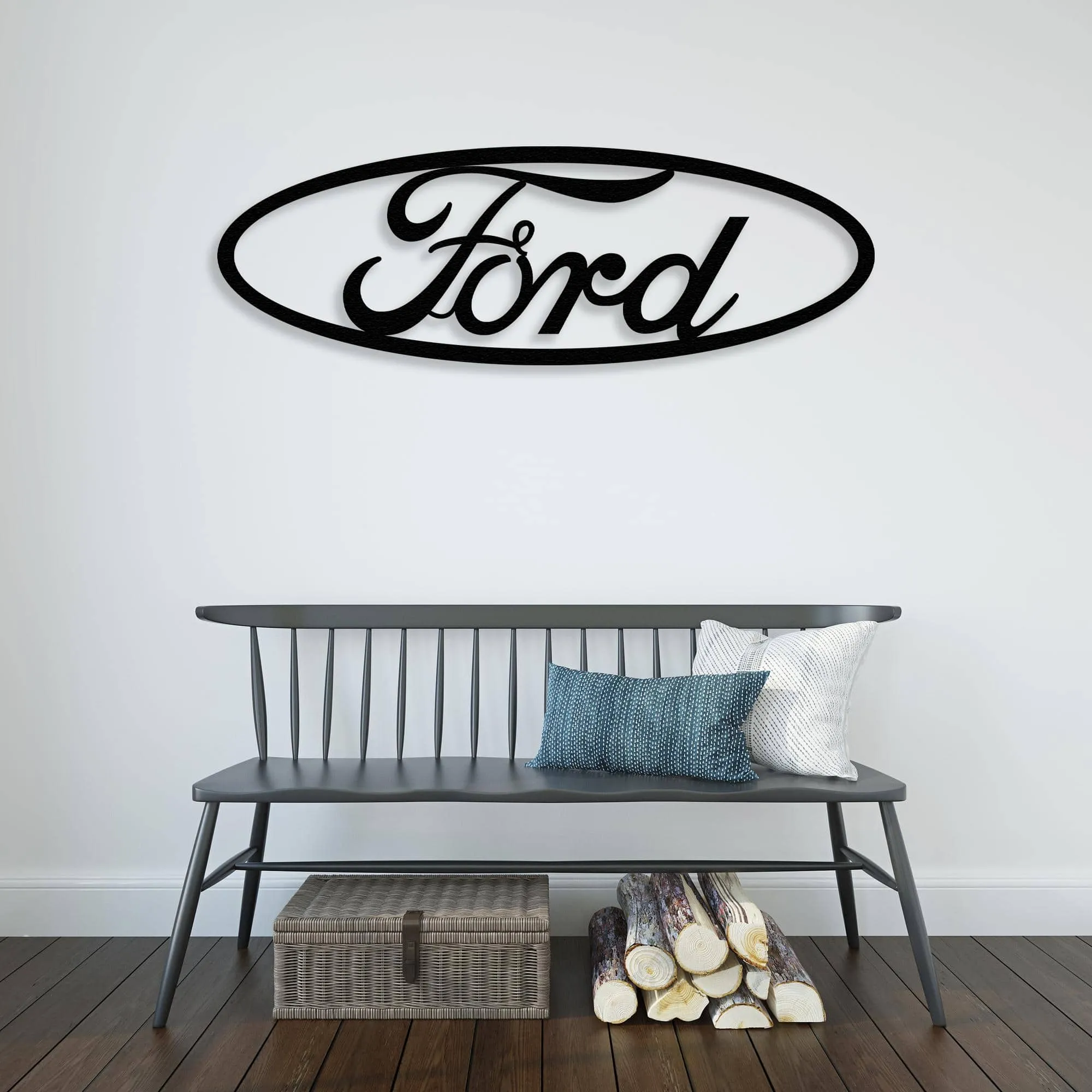 Metal FORD Sign Wall Art