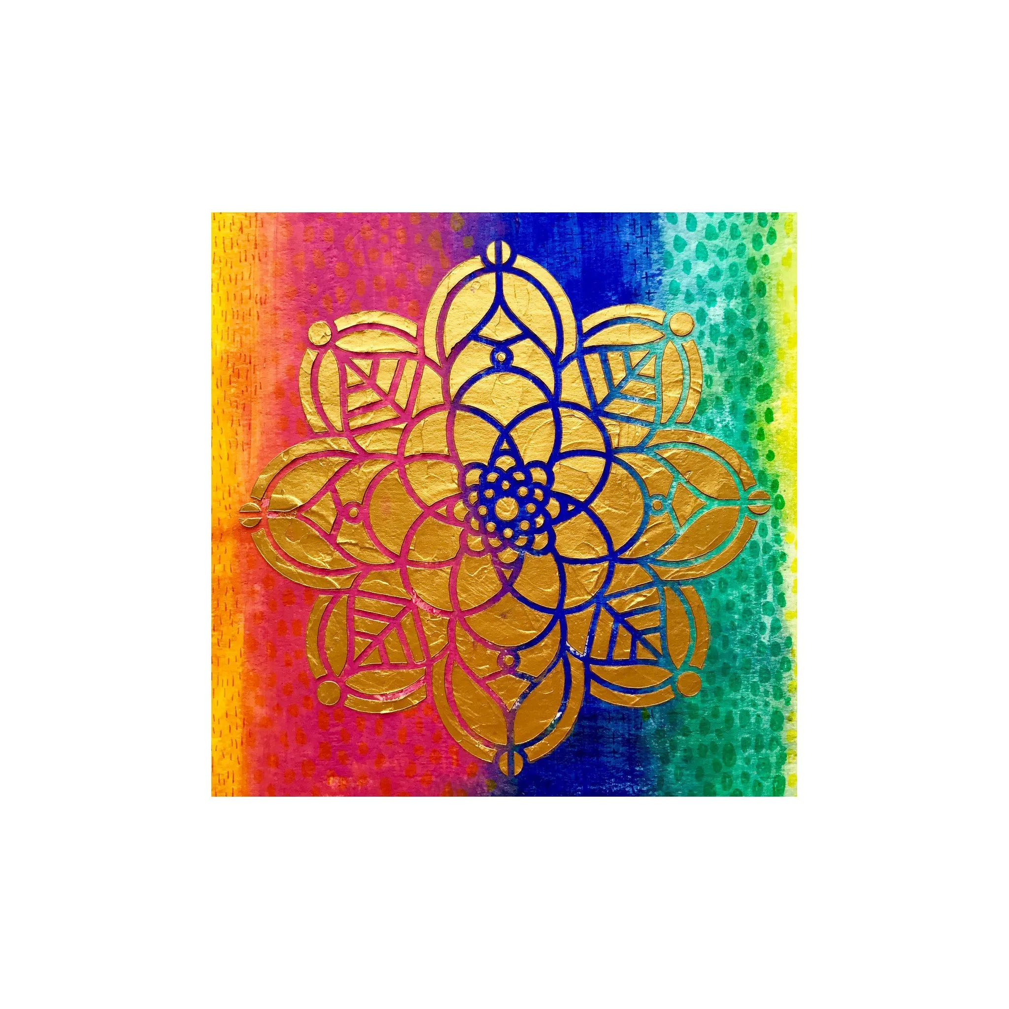 Mixed Media Stencils - Mandala - #770610