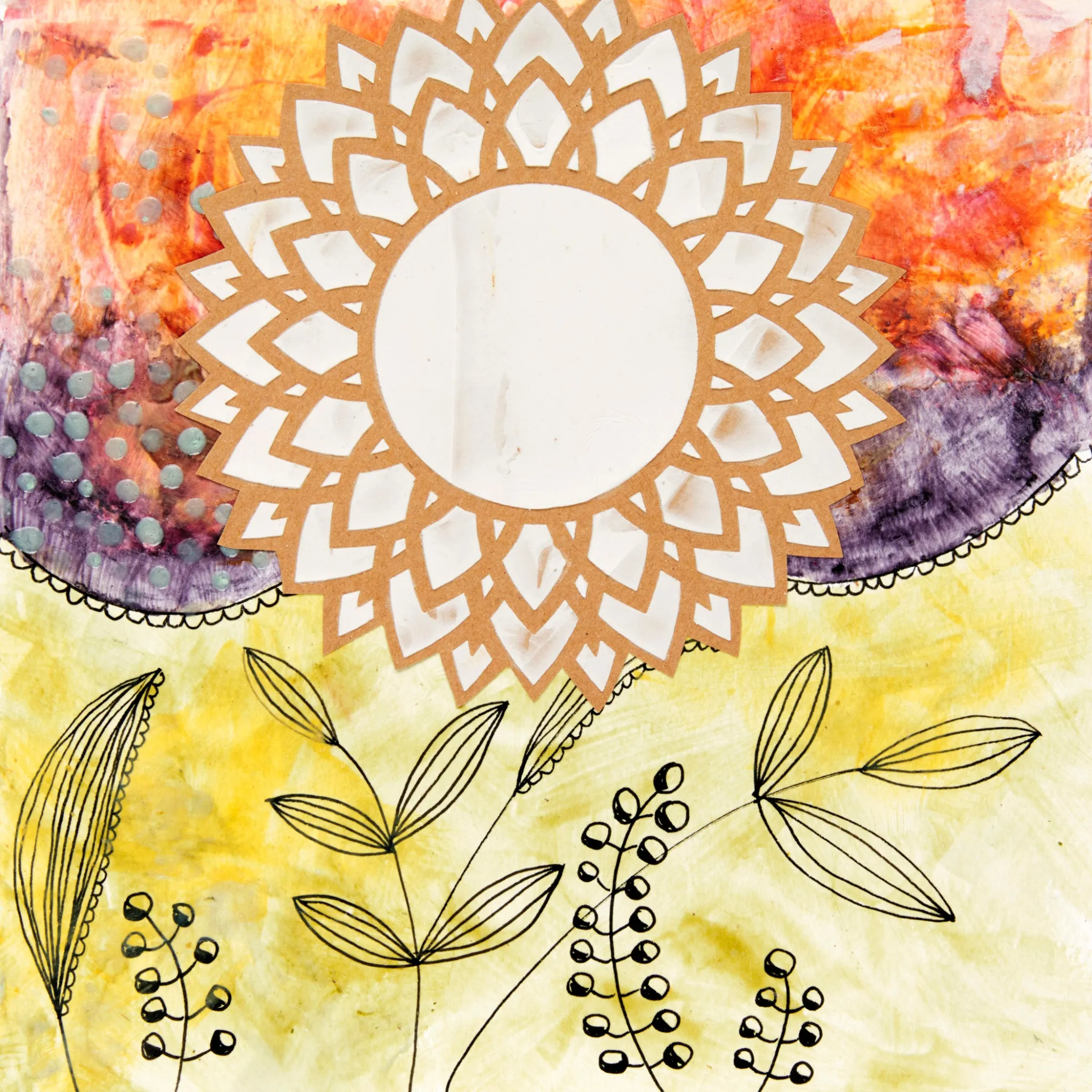 Mixed Media Stencils - Mandala - #770610