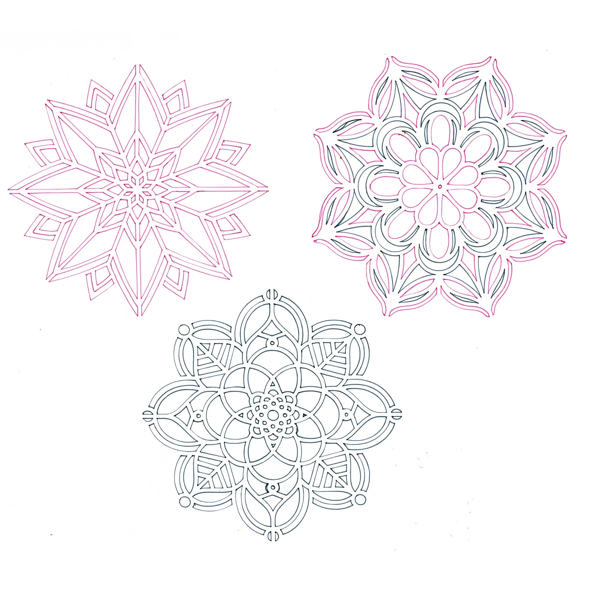 Mixed Media Stencils - Mandala - #770610