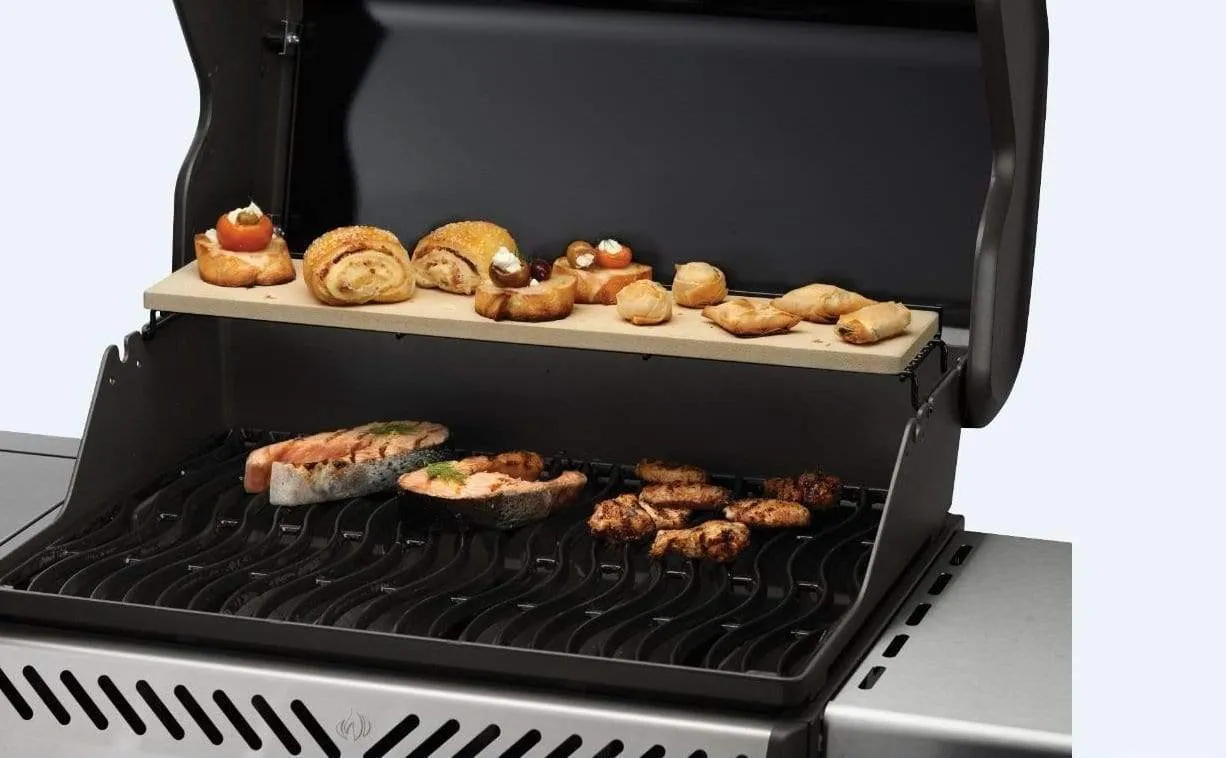 Napoleon 70044 Warming Rack Baking Stone for Rogue 425 Grills