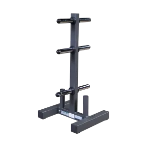 NEW Body Solid Olympic Weight Plate Tree Weight Rack with Barbell Holders Commercial Grade WT46
