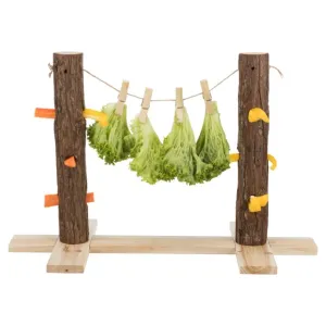 Peg and Snack Wooden Tree