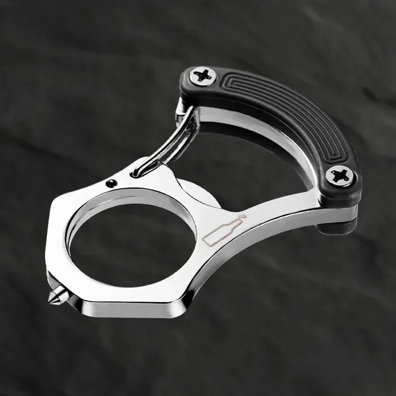 Premium Multi-Tool Steel Knuckles Keychain