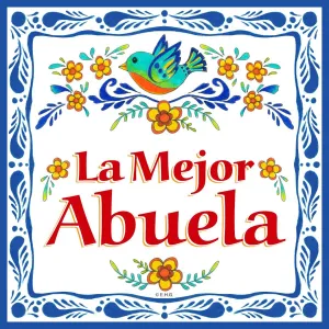 "La Mejor Abuela" Latino Gift Idea Decorative Tile