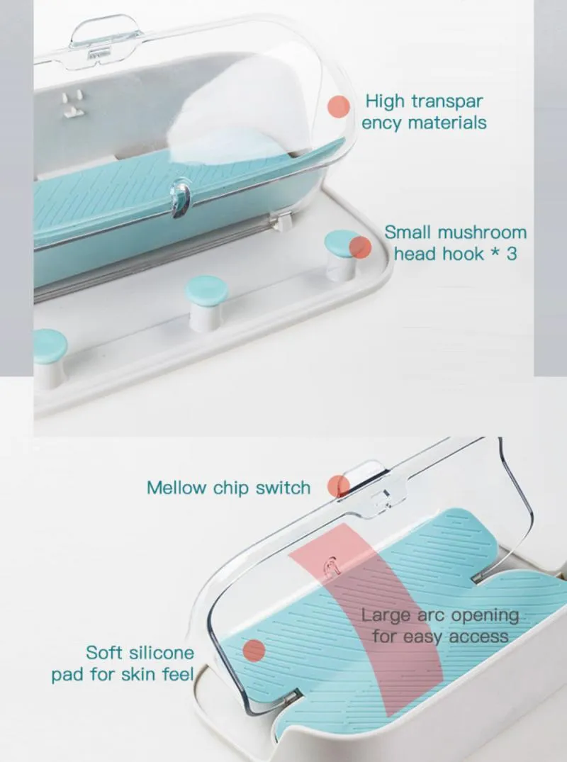 Self-Adhesive Shower Organizer Storage Rack