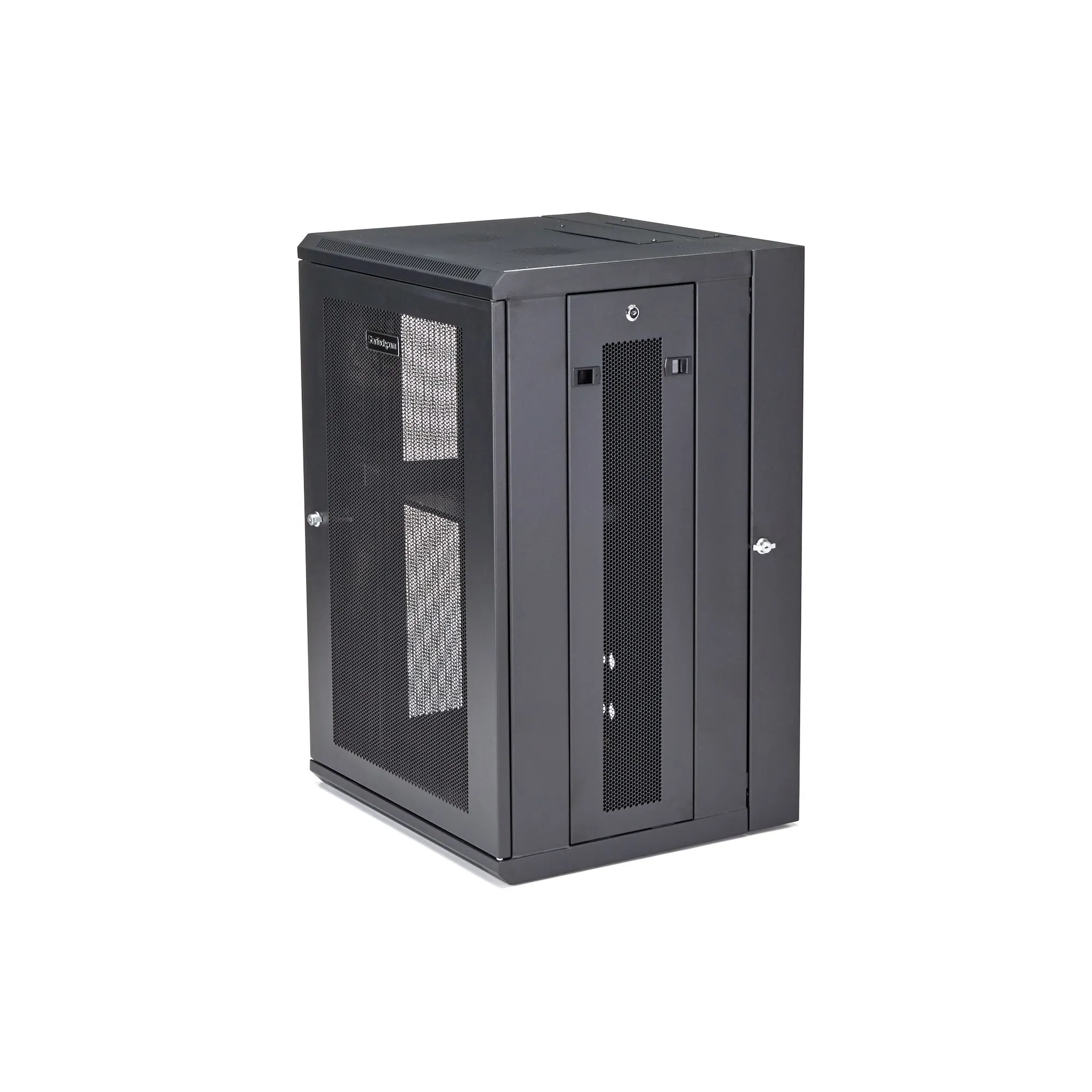 Startech.Com 18U 19" Wall Mount Network Cabinet, 16" Deep Hinged Locking It Network Switch Depth Enclosure, Assembled Ve