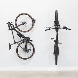 Swivel Mount Bike Storage Rack | 2 Bike Garage Wall Hooks