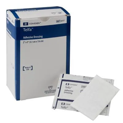Telfa Ouchless Adhesive Dressing 2" x 3", Sterile