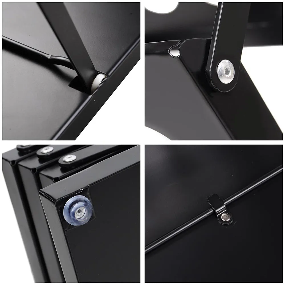 TheLAShop 4 Pocket Folding Literature Rack Brochure Stand Display Holder